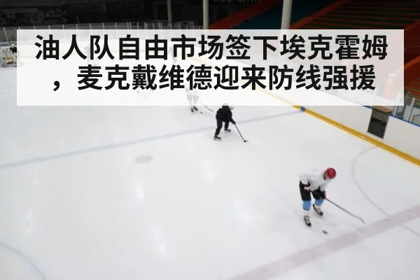 油人队自由市场签下埃克霍姆，麦克戴维德迎来防线强援